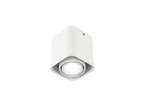 Veiling - 6x GU10 Design Opbouwspot Armatuur 10cm wit kantel, Nieuw