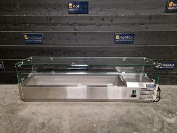 Opzetkoelvitrine | Saro | 1/4 GN | 140 cm | horeca, Gebruikt, Koelen en Vriezen
