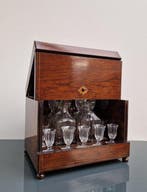 Napoleon III Cave à liqueur of Likeur kelder - Gesigneerd:, Antiquités & Art