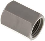 Sok G1/2'' Binnendraad Polypropyleen (PP) 10bar FDA 27mm Hex, Verzenden, Nieuw