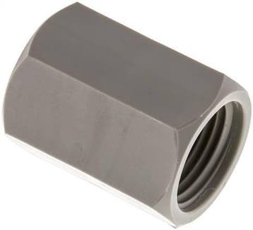 Sok G1/2'' Binnendraad Polypropyleen (PP) 10bar FDA 27mm Hex, Verzenden, Nieuw