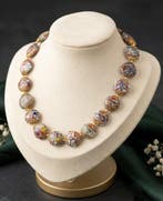 Murano-glas en goud 24K - Halsketting