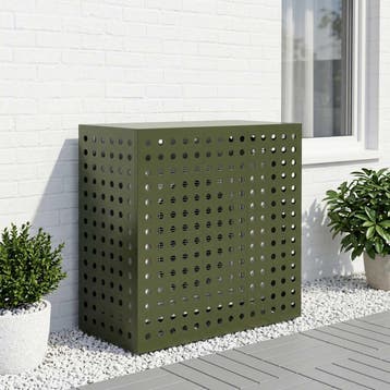 vidaXL Air Conditioner Hoes Olijfgroen 110 x 50 x 105 cm, Electroménager, Verzenden
