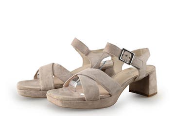 Gabor Sandalen in maat 38½ Beige, Verzenden, Beige, Gabor, Sandalen of Muiltjes