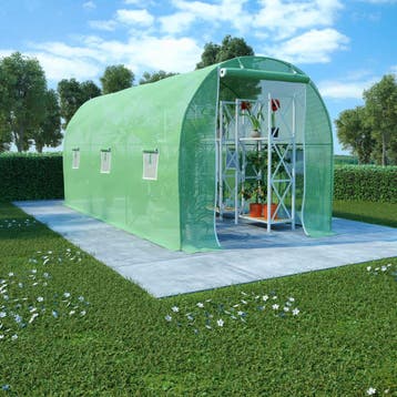 vidaXL Kas 9 m² 4,5x2x2 m, Verzenden