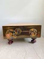 Speeltafel - Gouden maki-e tafel Goban SHOGI makie-lak, Hout