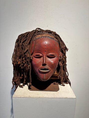 Masque de danse - Chokwe - Congo, Antiquités & Art