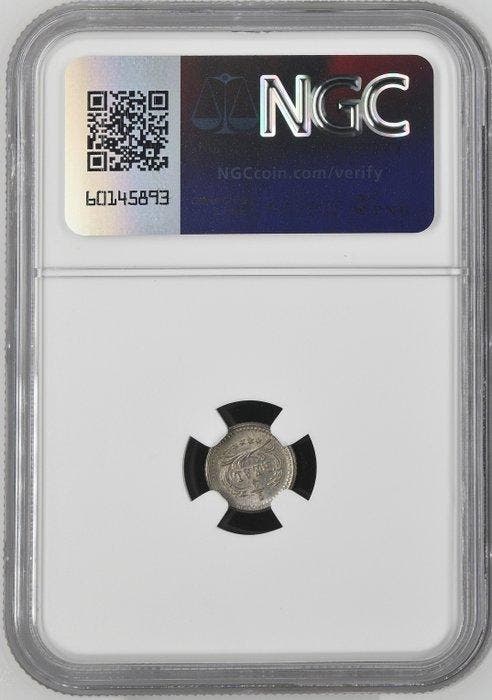 Guatemala. 1/4 Real 1889 - NGC MS64, Postzegels en Munten, Munten | Europa | Niet-Euromunten