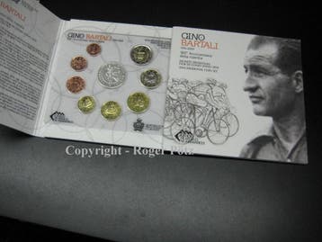 San Marino 8,88 Euro munten set 2014 im Originalfolder wi..., Postzegels en Munten, Verzenden, België
