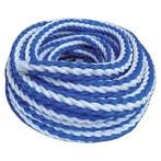 White Blue Orkaan-12 16MM 220mtr Meertouw Nieuw!!!, Sports nautiques & Bateaux, Verzenden