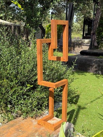 Ana Lucia B.M - Sculpture Corten - XL