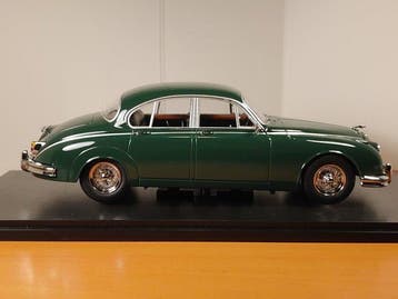 KK-Scale 1:18 - Berline miniature - Jaguar Mk2 Groen - 1959