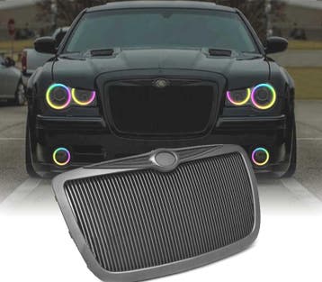 CALANDRE CHRYSLER 300 C 04-11 LOOK ROLLS ROYCE NOIR BRILLANT, Verzenden
