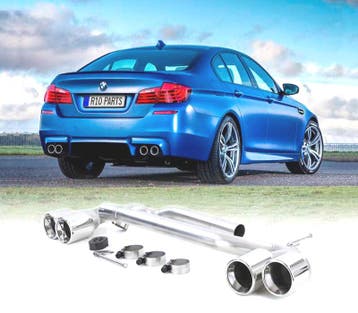 KIT SYSTÈME DÉCHAPPEMENT + EMBOUTS BMW F10 F11 F12 F13 10-1, Verzenden