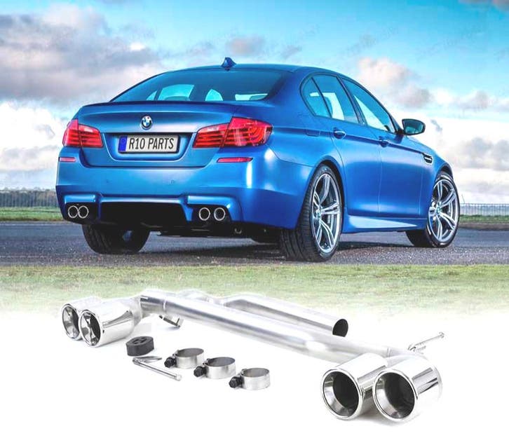 KIT SYSTÈME DÉCHAPPEMENT + EMBOUTS BMW F10 F11 F12 F13 10-1, Auto-onderdelen, Uitlaatsystemen, Verzenden