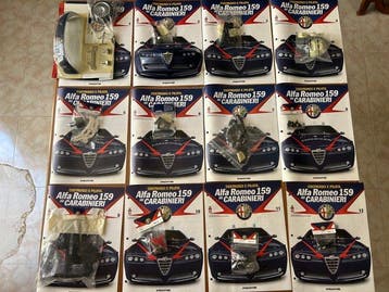 DeAgostini 1:10 - Modelauto (75) - Alfa Romeo 159 dei, Nieuw