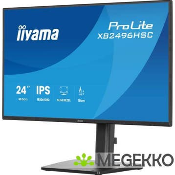 Iiyama ProLite XB2496HSC-B1 24  Full HD 144Hz IPS USB-C, Verzenden, Nieuw