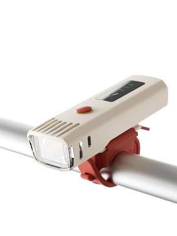 LED Voorlicht Fietslampjes - 400 lumen Fietslampje - Crème, Verzenden, Nieuw