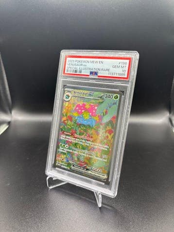 Pokémon - 1 Graded card - Florizarre 151 #198 Illustration