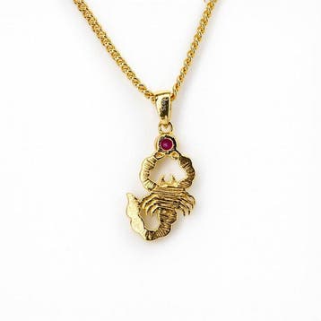 Sans prix de réserve - Collier Plaqué or Rubis - Diamant -, Handtassen en Accessoires, Nieuw