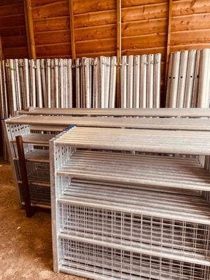 Weidepoorten, gegalvaniseerd staal , hout, hardhout,..