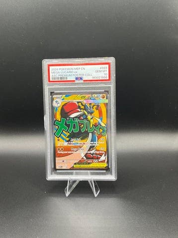 Pokémon - 1 Graded card - Mega Lucario 033 Asc Premium, Nieuw