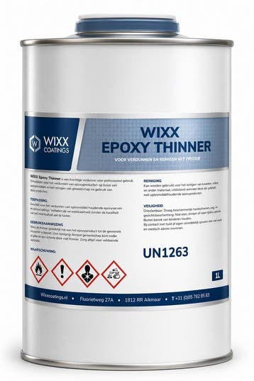 Wixx Epoxy Thinner 1L, Doe-het-zelf en Bouw, Verzenden, Nieuw
