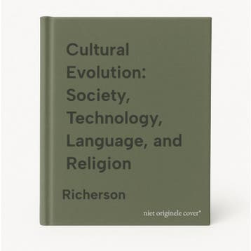 Cultural Evolution: Society, Technology, Language, and, Verzenden, Gelezen, Richerson