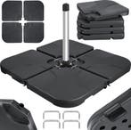 Parasolvoet - Parasoltegels - Vulbaar - Voor kruisvoet - Zwa, Verzenden, Nieuw