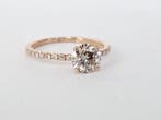 Bague de fiançailles - 14 carats Or rose - 1.16ct. tw.