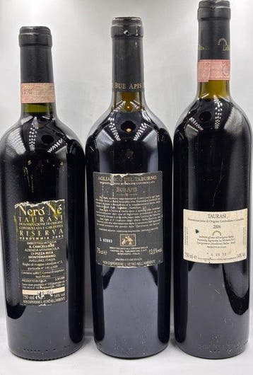 2003 Bue Apis Cantina del Taburno, 2005 Nero Né Il