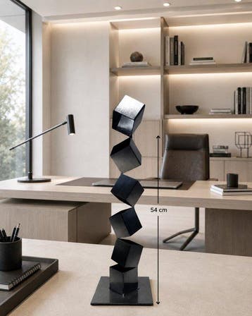 D.B - Sculpture Fragmented Balance No reserve
