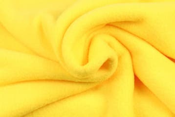 10 meter fleece stof geel - Anti Pilling Fleece, Verzenden