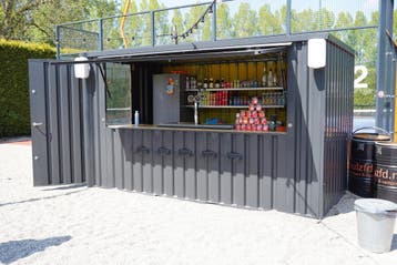 Bar container demontabel - Veel vraag