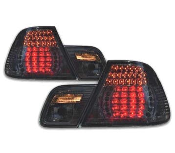 FEUX ARRIÈRE BMW E46 COUPÉ 99-03 LED FUMÉ LOOK M3, Verzenden