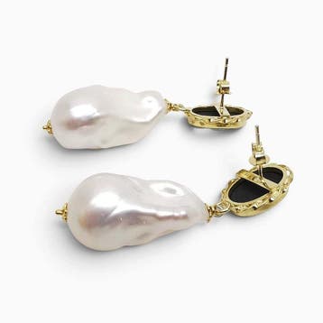 Perle - Argent 925 - Boucles doreilles - Perle Edison, Collections