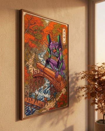 MEDSAN - Evangelion on the Autumn Bridge () -