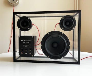 Products AB People People - Transparent Speaker Actieve, Nieuw