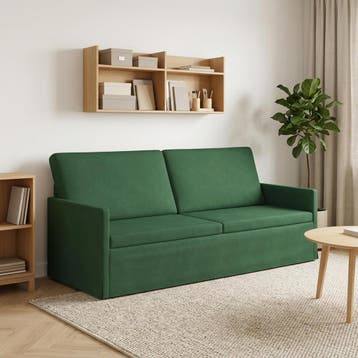 vidaXL 3-zits sofa Jungle Groen 190 x 81 x 82 cm Corduroy, Verzenden, Nieuw