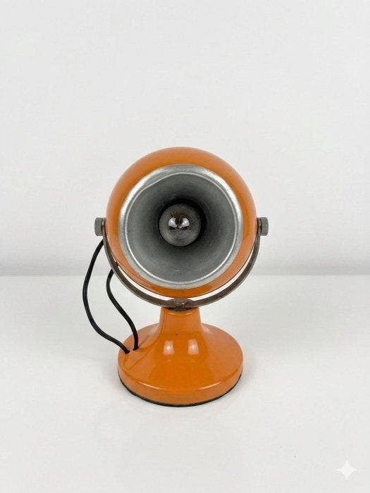 Lamp - Staal - Space age eyeball lamp, Antiquités & Art, Art | Objets design