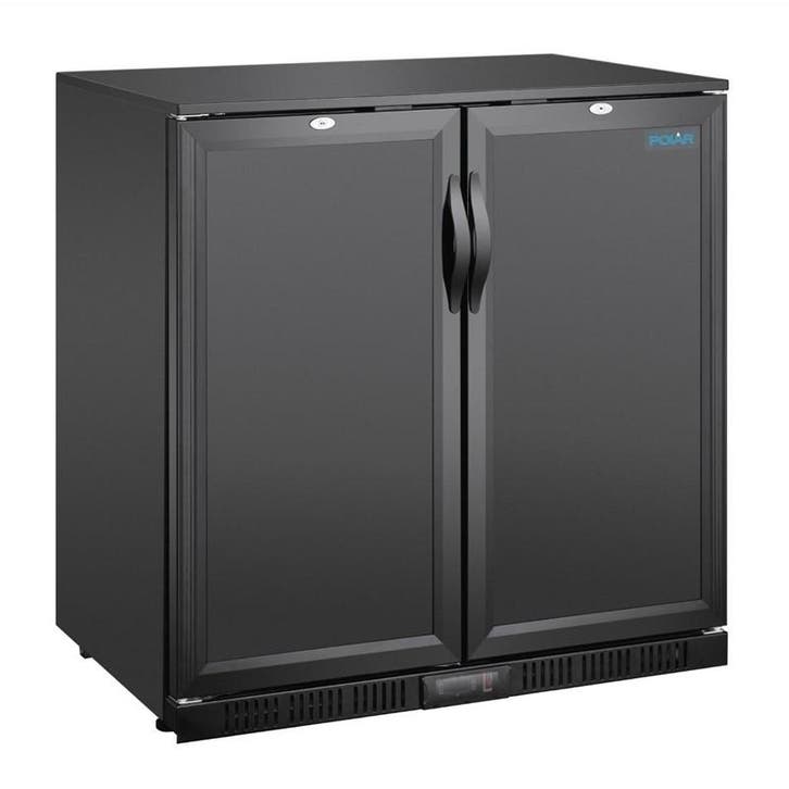 Polar G-serie laag model tweedeurs barkoeling 198L, Zakelijke goederen, Horeca | Keukenapparatuur, Nieuw in verpakking, Koelen en Vriezen