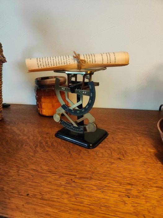 Balans of weegschaal - Staal, Antiquités & Art, Art | Objets design