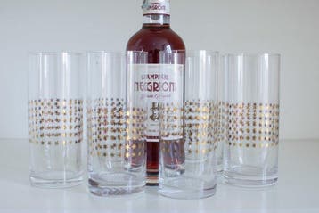 Carlo Moretti - VENETIAN PARTY - Whiskyglas (7) -