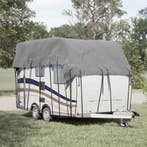 vidaXL Caravan dakbedekking 600x300 cm vliesvlies grijs, Verzenden