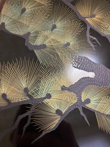 Urushigei Yonenaga - Genko - Doos - Hout, lak, bladgoud,