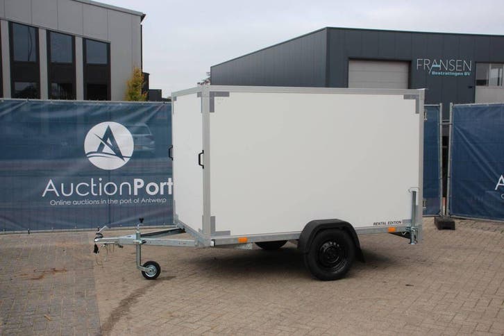 Veiling: Gesloten aanhangwagen VDM Trailers 260x150cm 2025 N, Autos : Divers, Remorques, Enlèvement