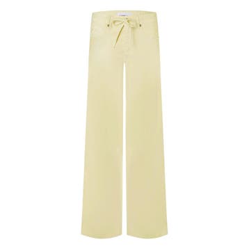 Cambio • lichtgele Baggy pantalon • 36, Verzenden