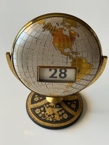 Calendrier perpétuel - Zeldzame Mid-Century Eeuwigdurende