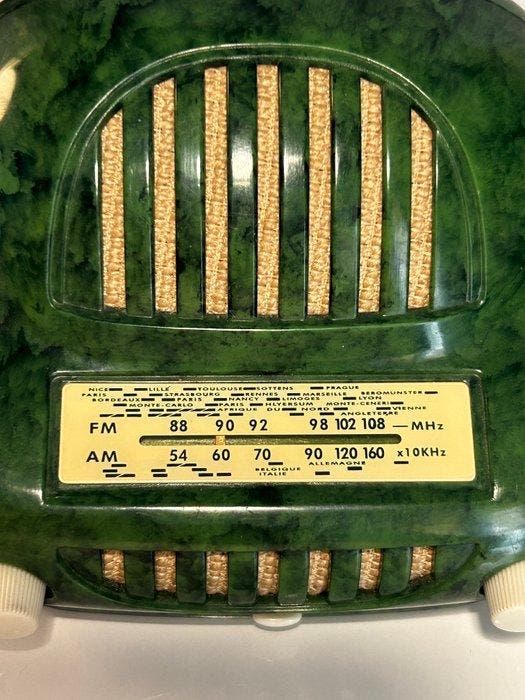 Sonora Sonorette 50 - Iconic 1950s French Design Green, TV, Hi-fi & Vidéo, Radios