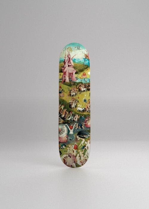 Figuur - Drie skateboarden J. Bosh The Garden of Earthly, Maison & Meubles, Maison & Meubles | Autre